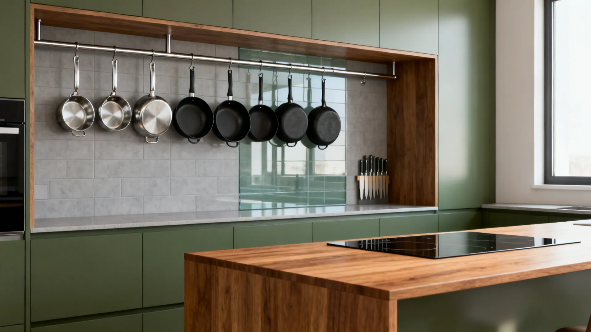 5 Smart Ideas for Hanging Pots and Pans in Kitchen