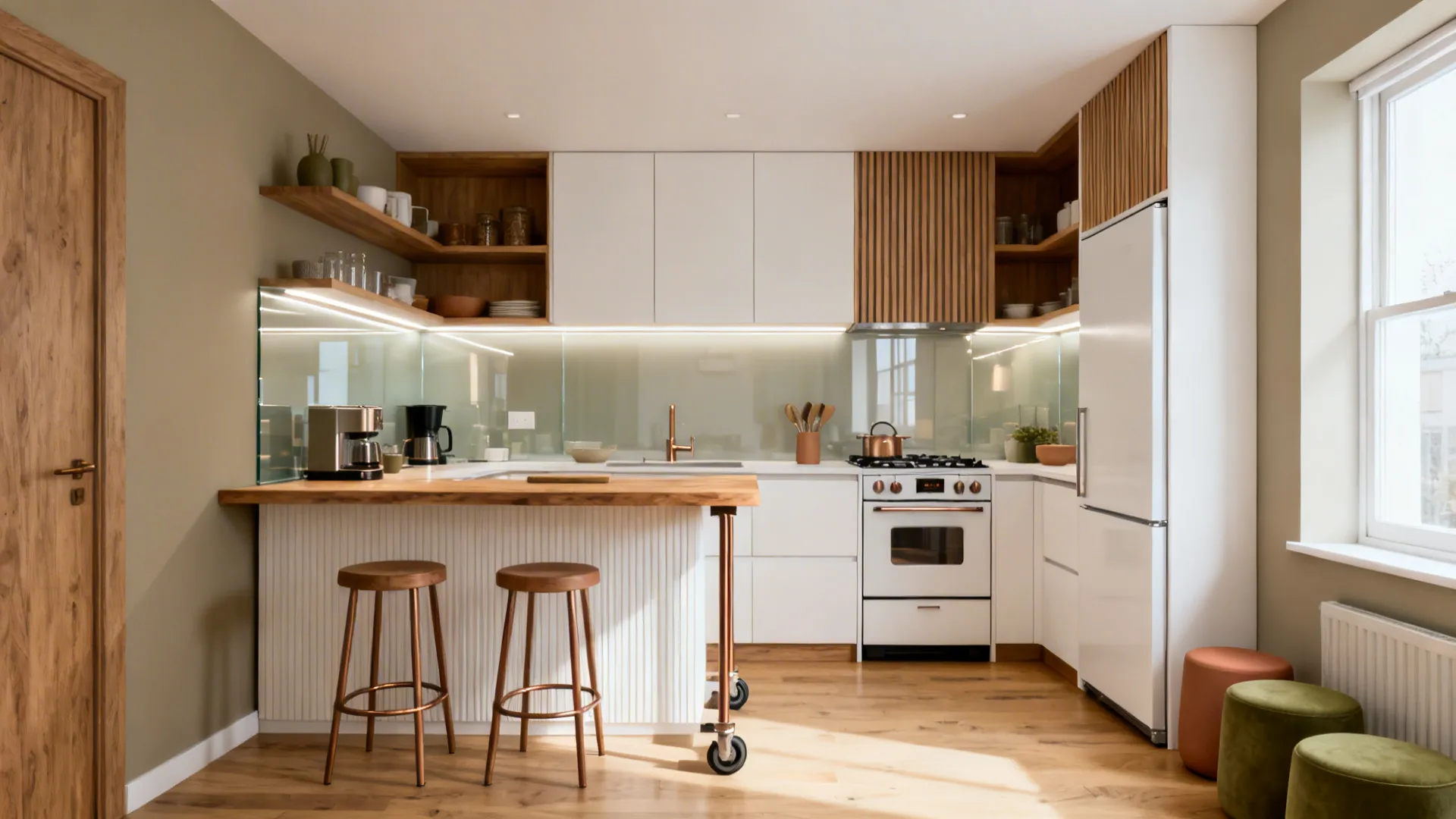 5 Smart Interior Design Ideas for a 1-Room Kitchen: Real-life tips from a senior interior designer to make a small kitchen feel bigger, smarter, and more personal