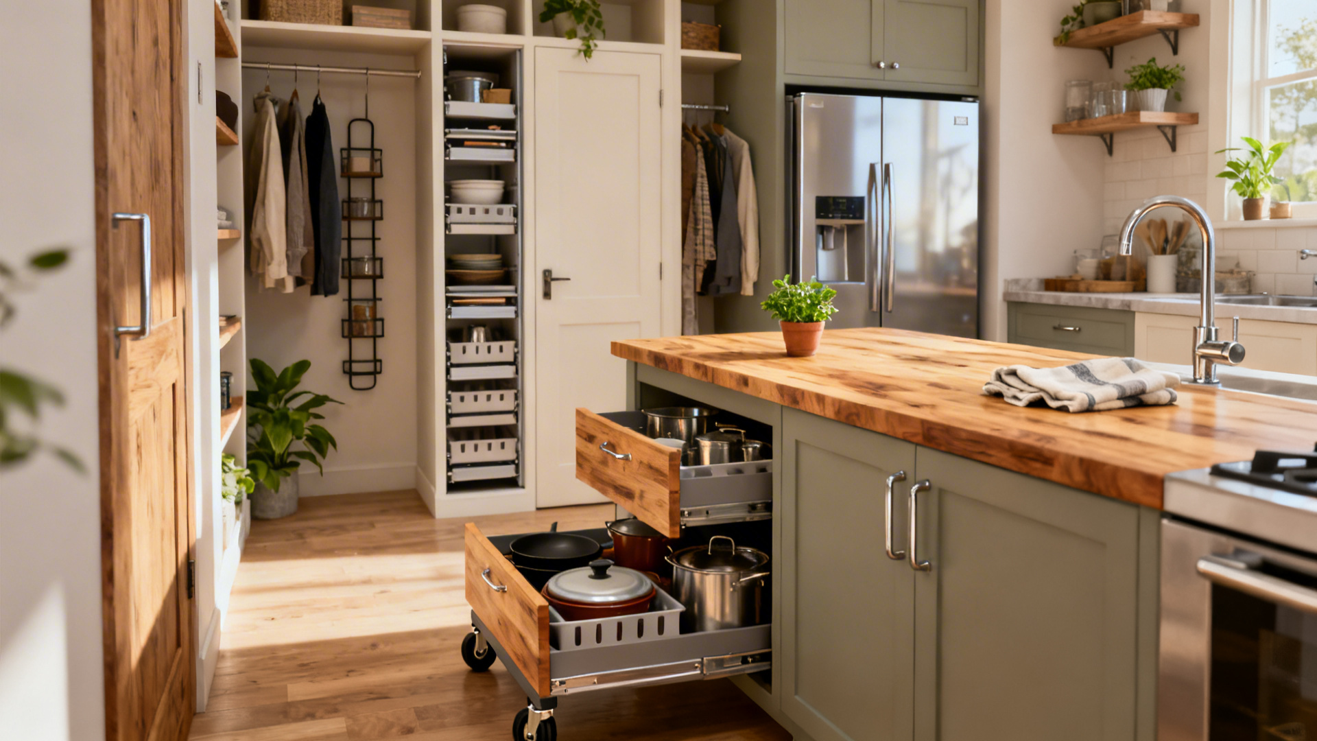 Small Kitchen Too Cramped? 5 Storage Ideas That Add Space
