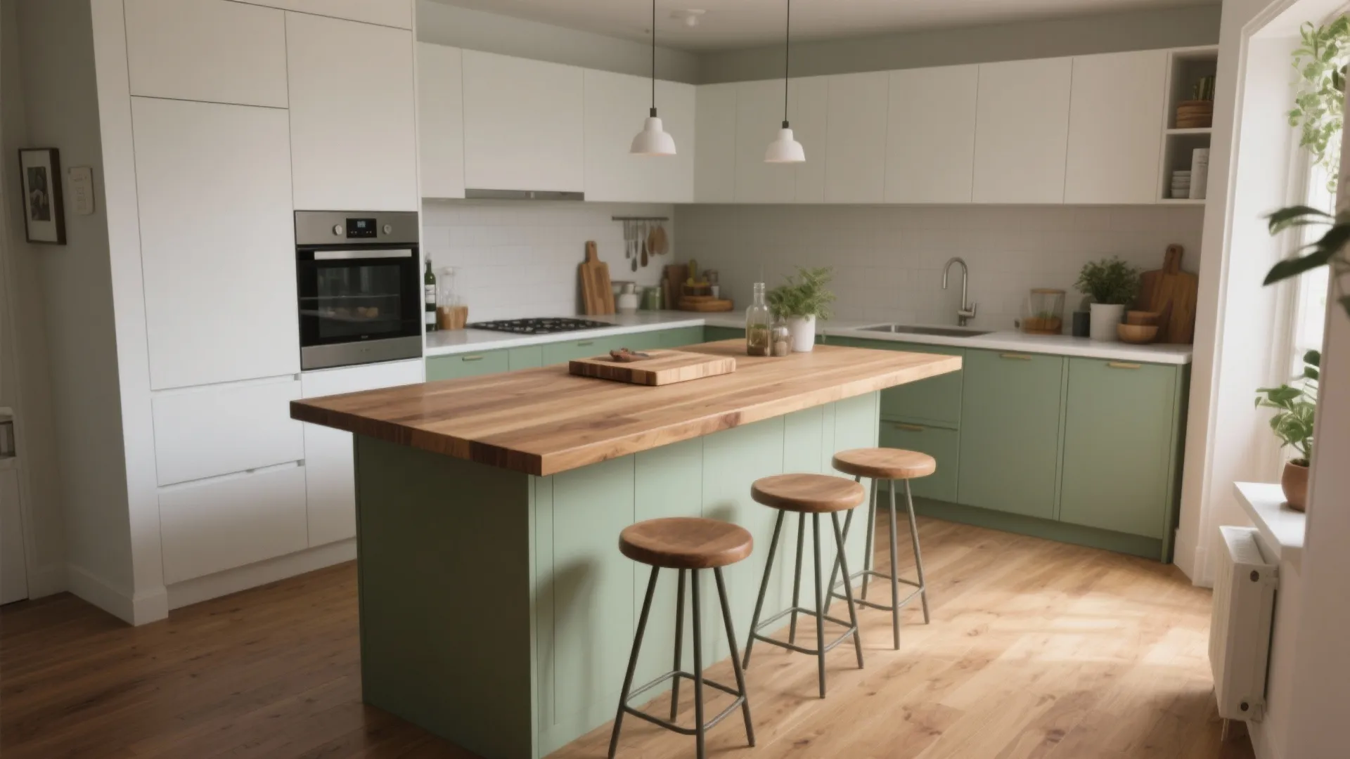Small Kitchen with Island Table: 5 Ideas