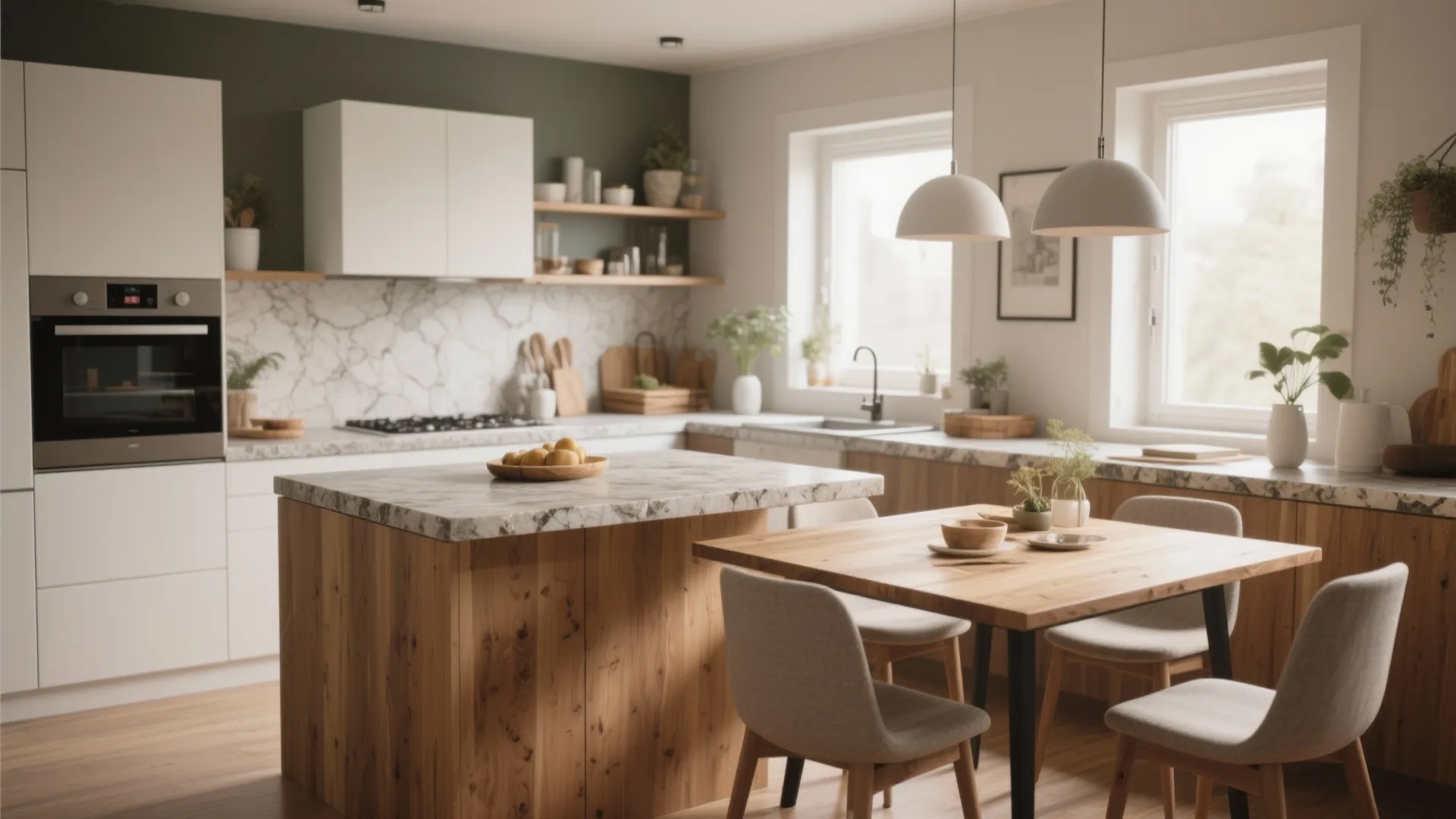 10 Kitchen Island Dining Table Combo Ideas