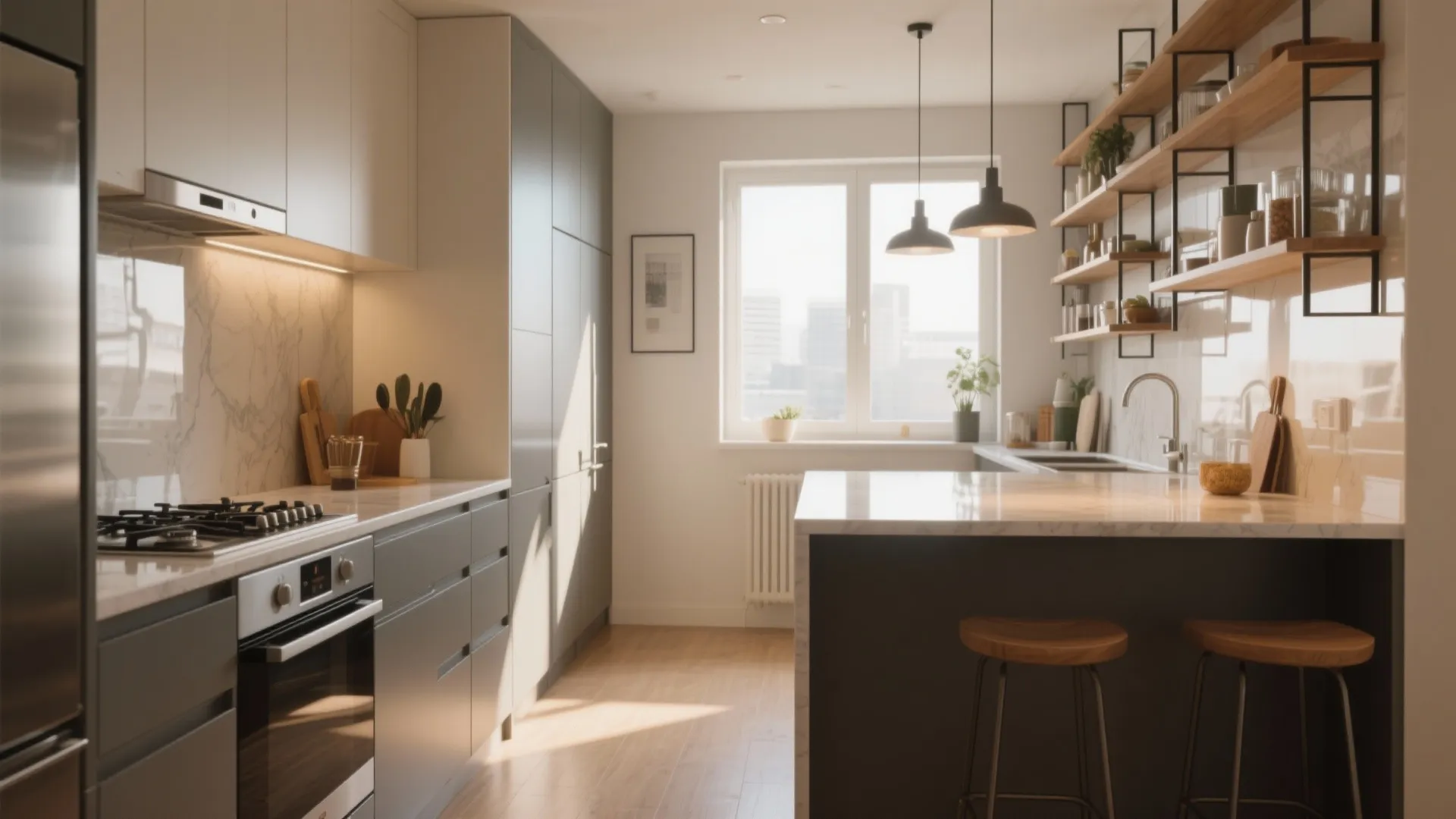 5 Small Kitchen Design Layout Ideas: Creative ways to make a tiny kitchen feel twice as big