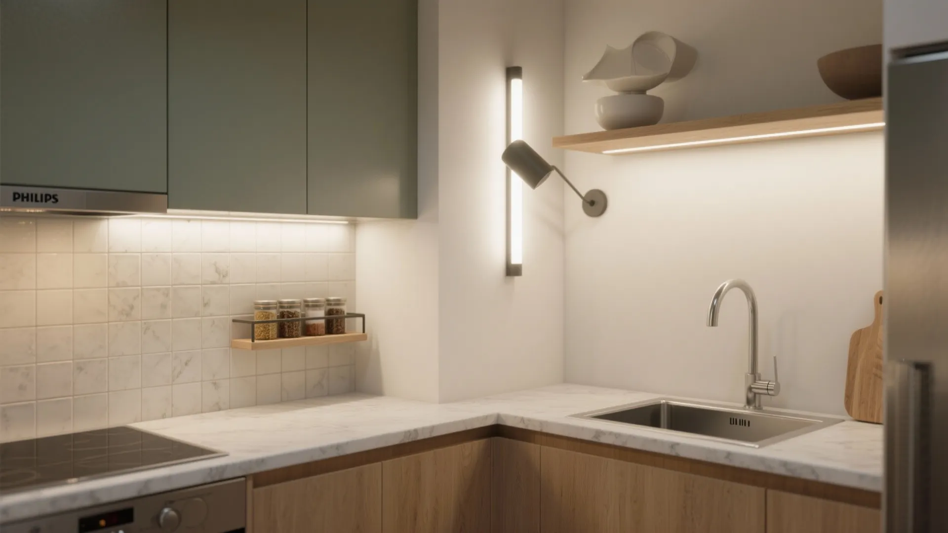 5 Smart Ideas for Philips LED Wall Light in Small Kitchens: A senior interior designer’s take on using Philips LED wall lights to transform compact kitchens, with 5 practical, data-backed ideas