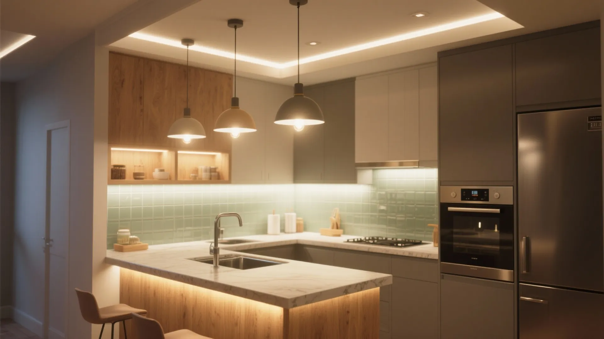 5 Small-Kitchen Lighting Ideas with the Core Keyword: Real-world tips from a senior interior designer: small spaces, big creativity, and five bulb light design inspirations for kitchens
