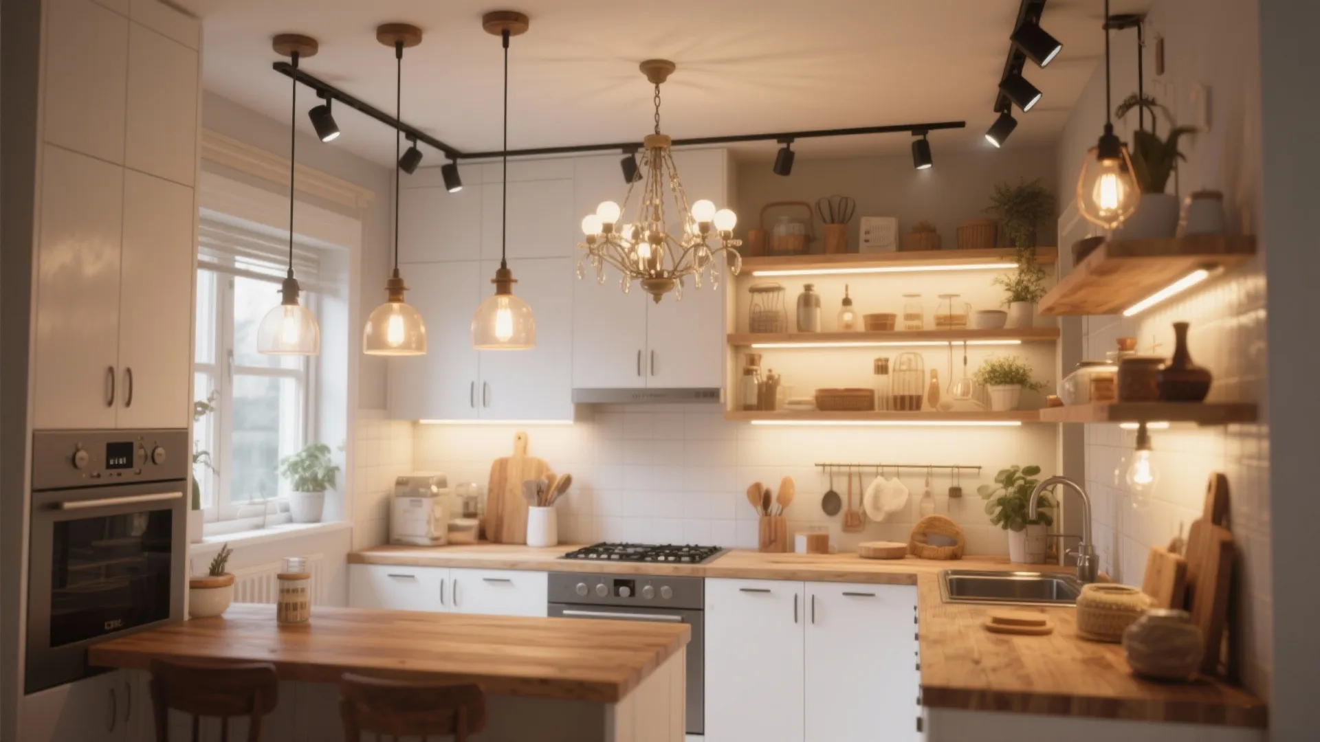 5 Creative Kitchen Light Fixture Ideas: Mini makeovers that instantly transform your cooking space