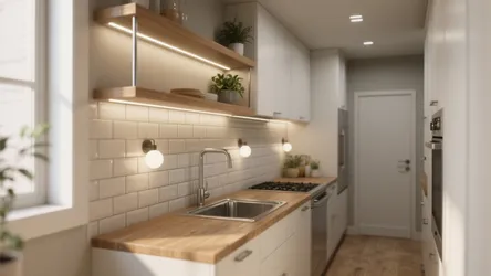 5 Wall Light Linear Ideas for Small Kitchens