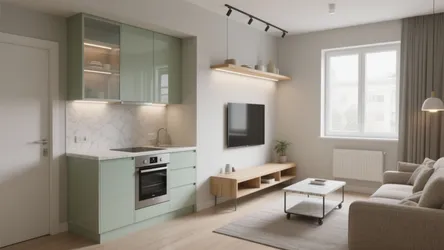 5 Small Kitchen and Living Room Combined Ideas