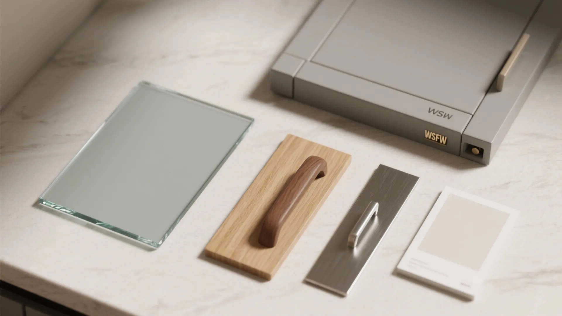 Warm wood elements for texture and comfort