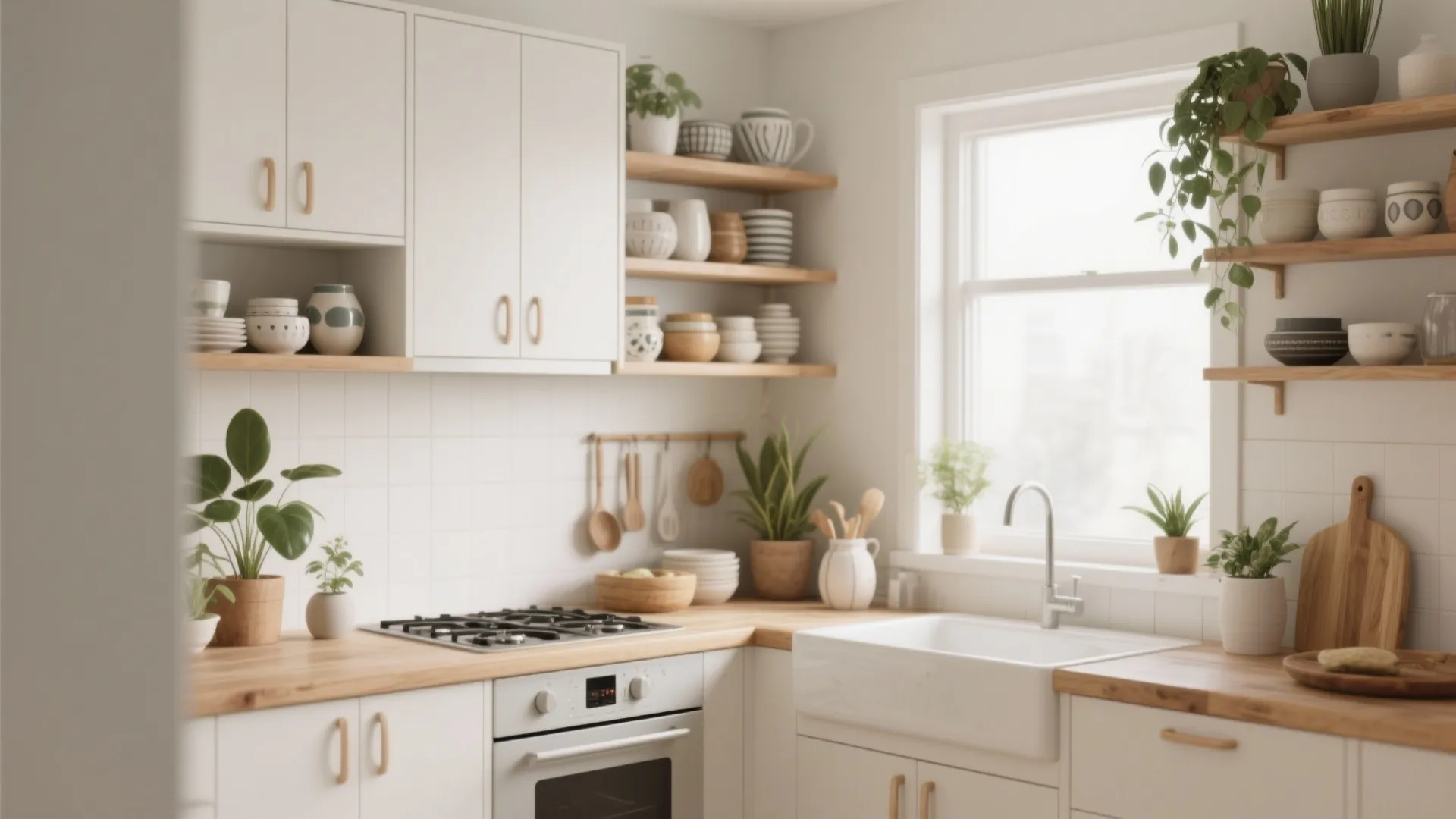 10 Open Shelf Kitchen Ideas You'll Want to Try: Creative open shelf kitchen ideas from my 10+ years in small space design