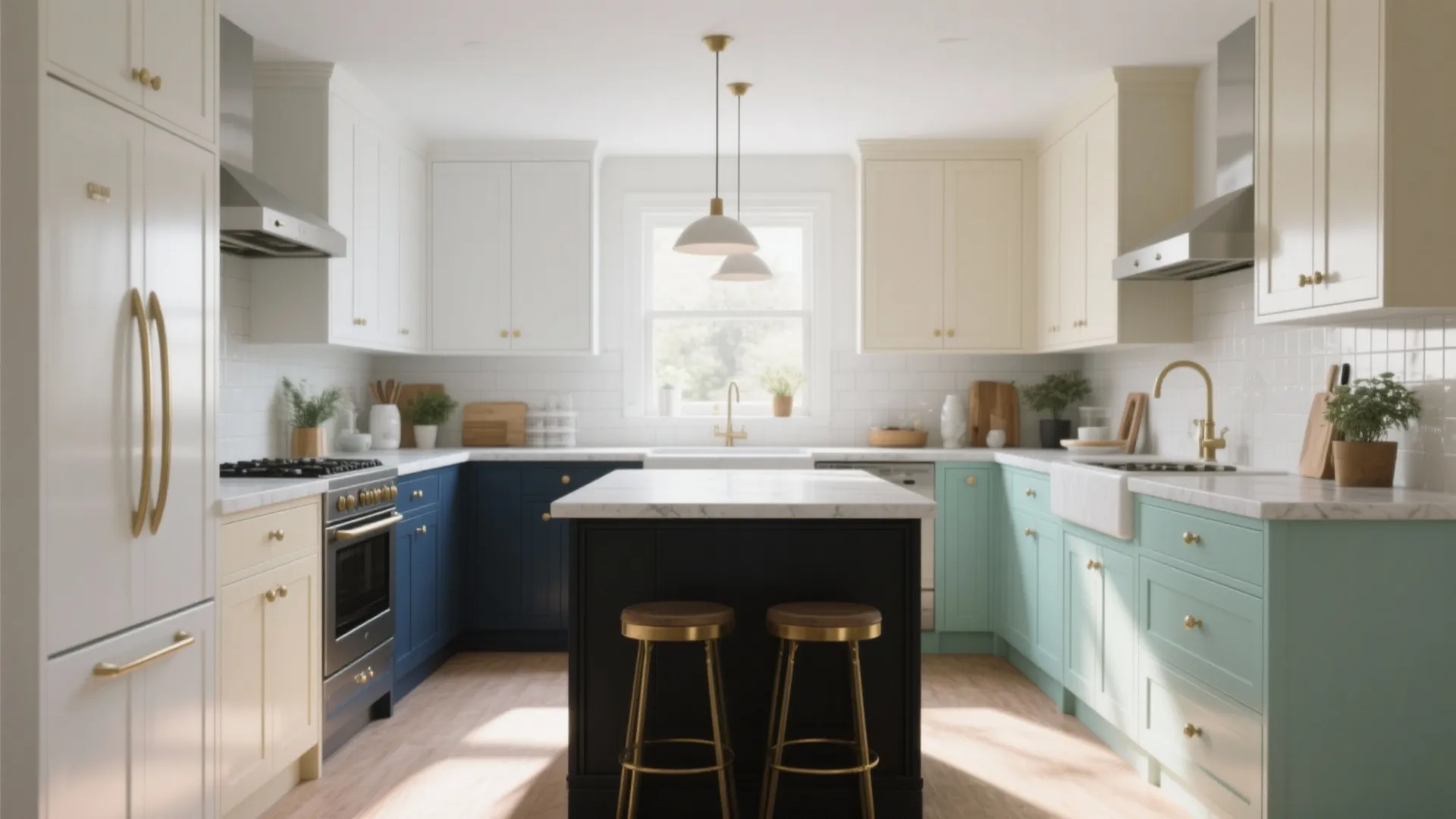 5 Creative Ideas for Painting Kitchen Cabinets: Transform your kitchen with these inspiring cabinet painting ideas and tips from my design projects