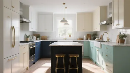 5 Creative Ideas for Painting Kitchen Cabinets