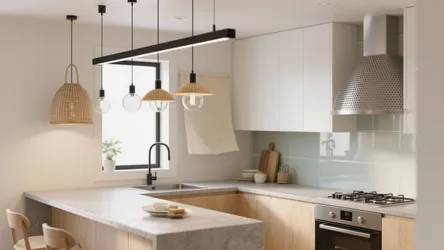 5 light weight pendant design ideas for small kitchens