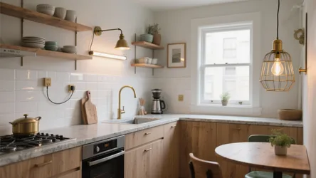 5 Plug-In Wall Lights Ideas for Small Kitchens