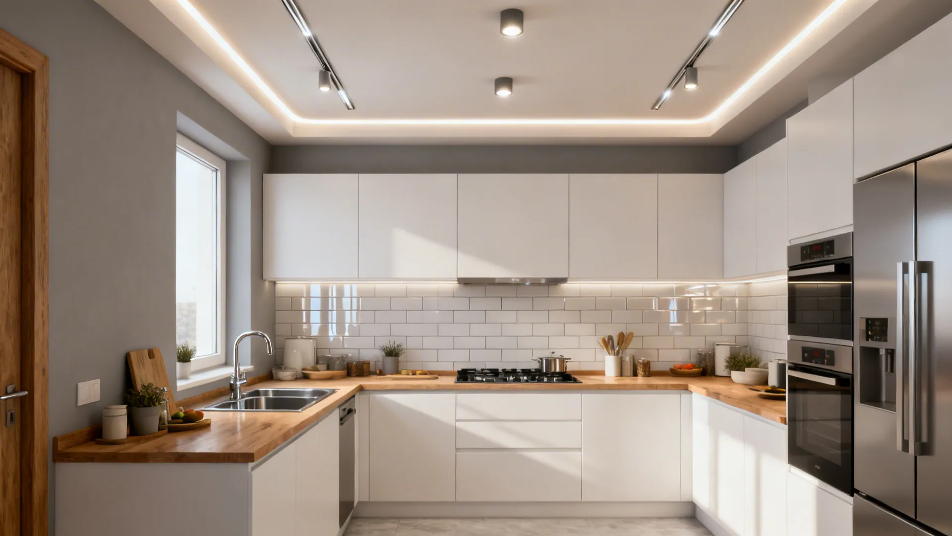 5 Pop Fall Ceiling Designs for Kitchens That Work