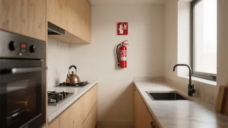 5 Small Kitchen Fire Extinguisher Ideas