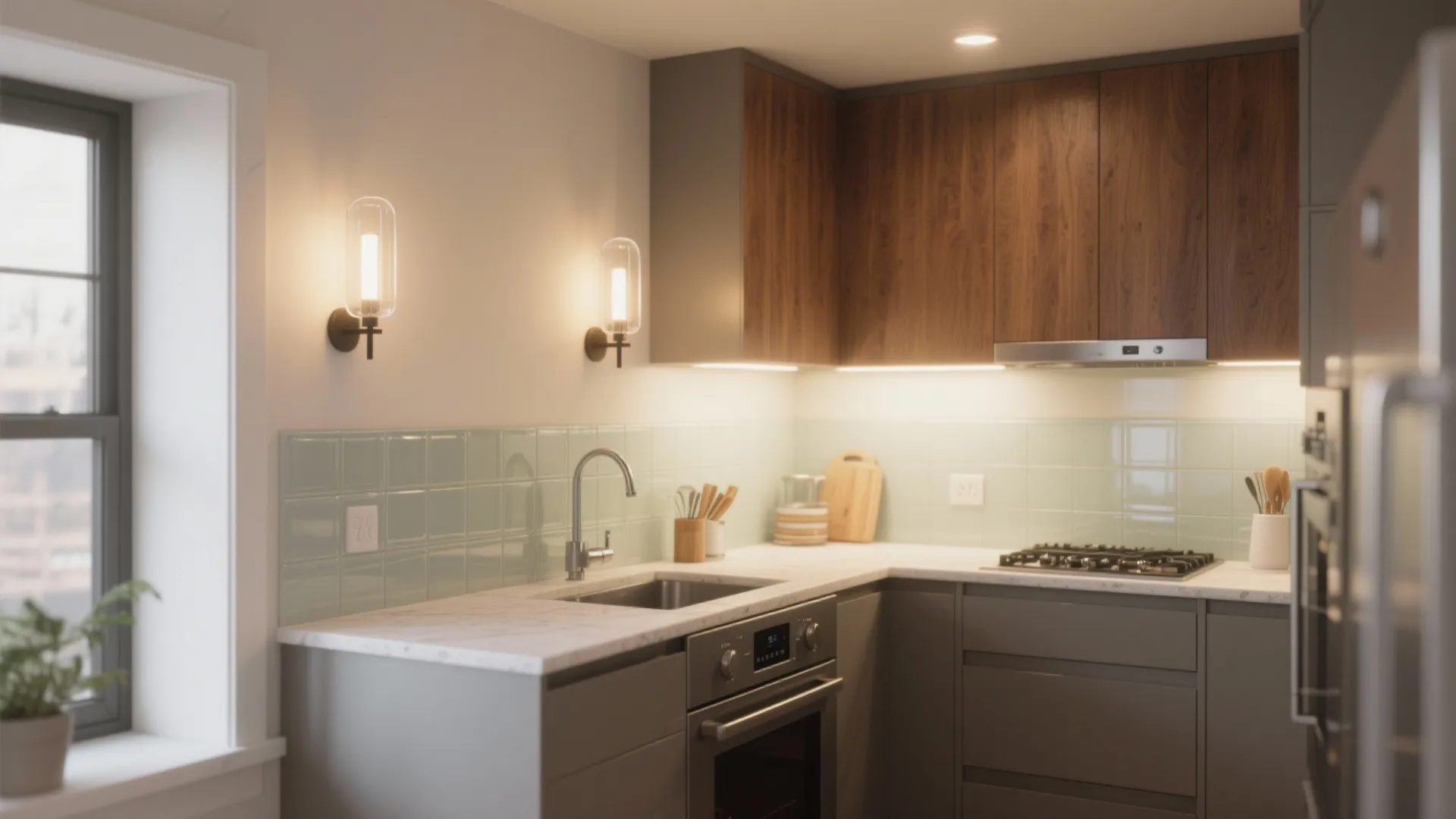 Wireless Wall Lights: 5 Smart Ideas for Small Kitchens: A senior interior designer’s friendly guide to making small spaces shine with wireless wall lights