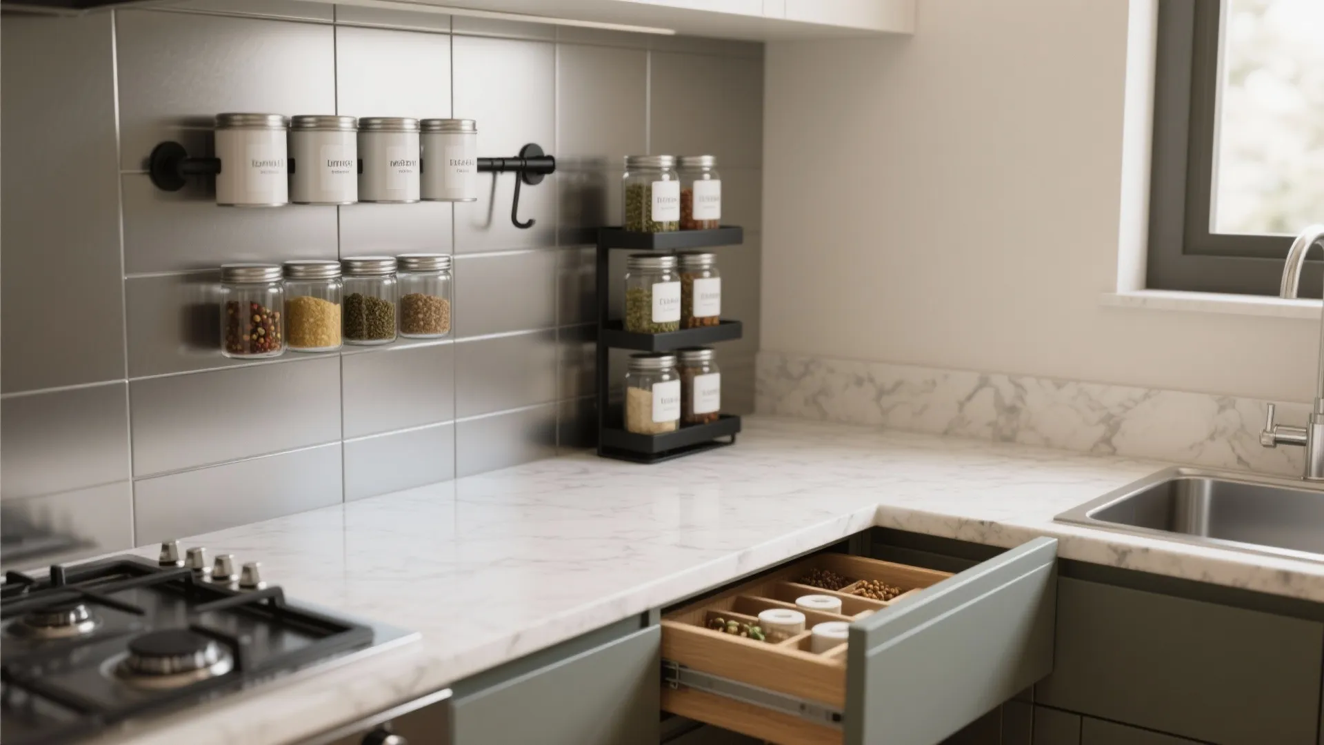 Spice Rack for Small Kitchen: Space-Saving Ideas You’ll Love