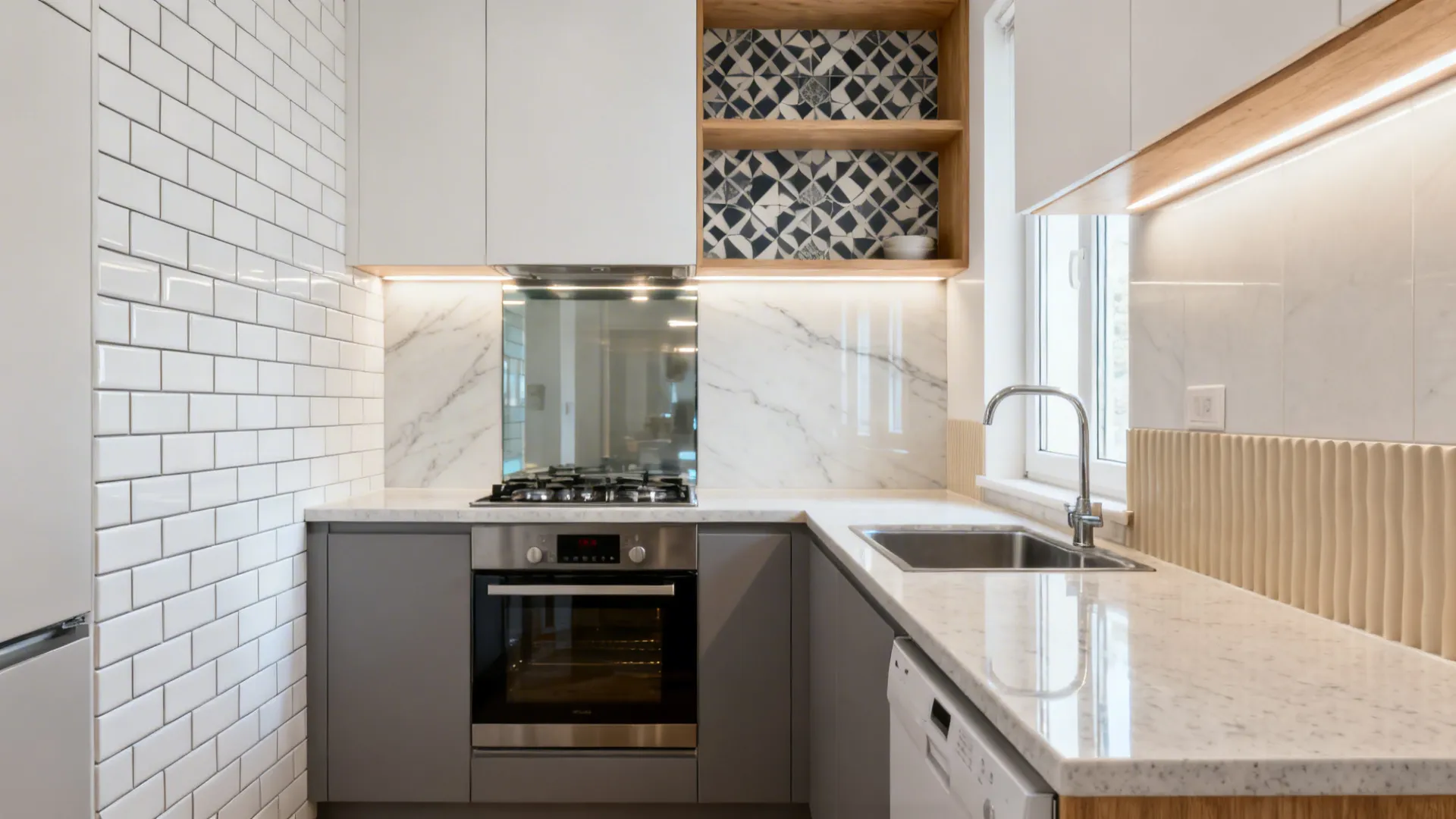 5 Smart Kitchen Wall Tiles Design Ideas (2019-Inspired)
