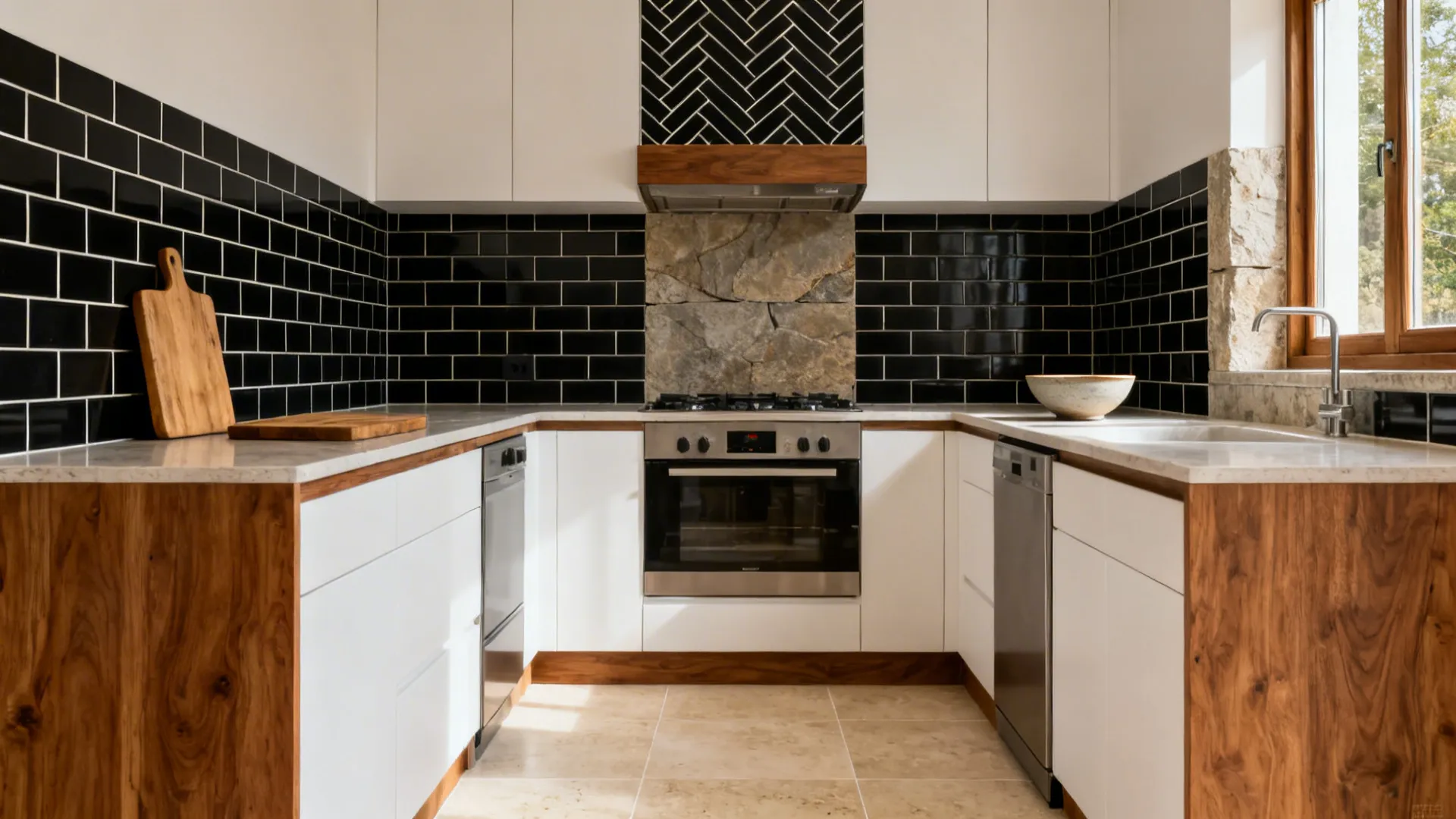 5 Kitchen Tile Design Ideas I Swear By: Small kitchens spark big creativity—here are 5 expert-backed ways to draw drama, texture, and function into your kitchen tiles