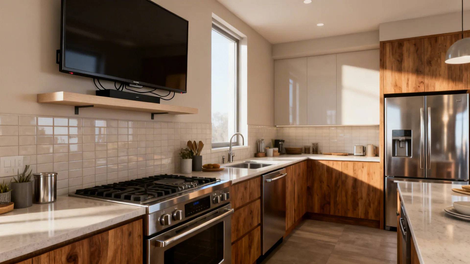 5 Kitchen TV Wall Mount Ideas That Actually Work