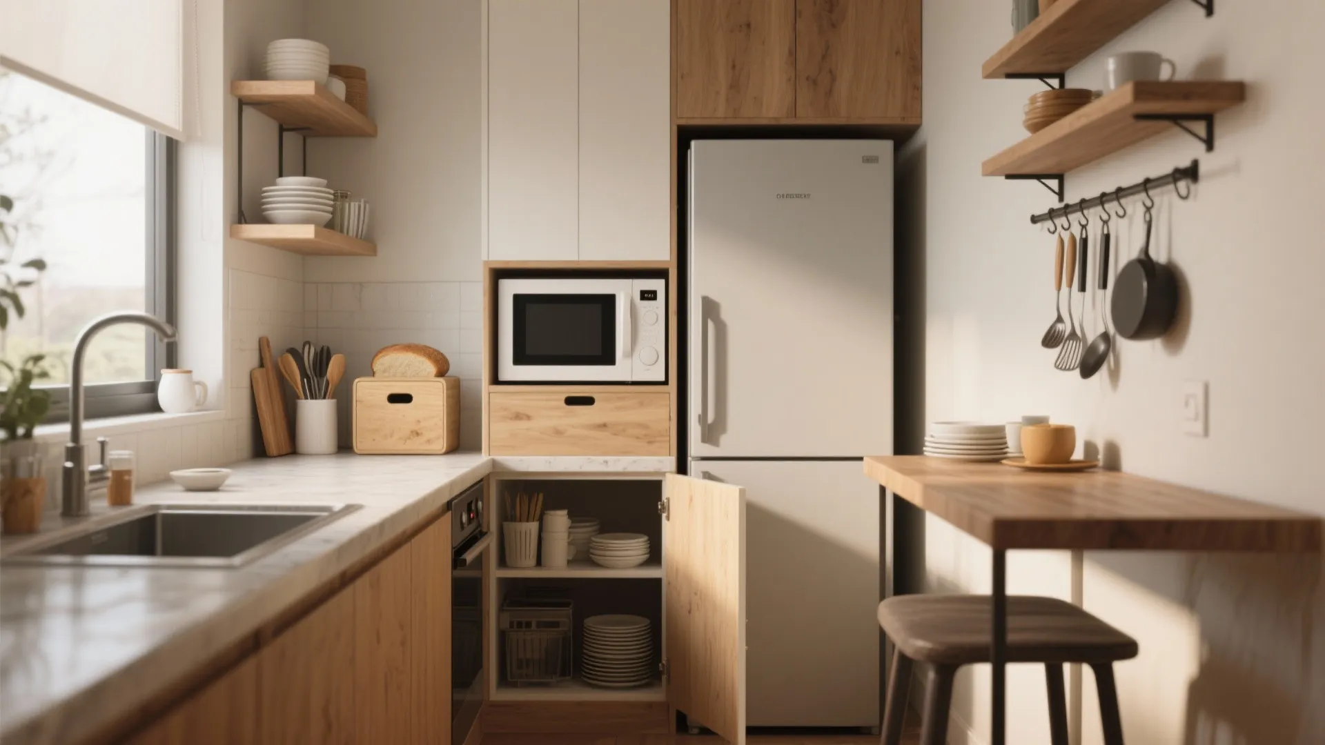 5 Creative Kitchen Empty Space Ideas: Transform every inch of your kitchen with five practical, stylish solutions I’ve used in real projects