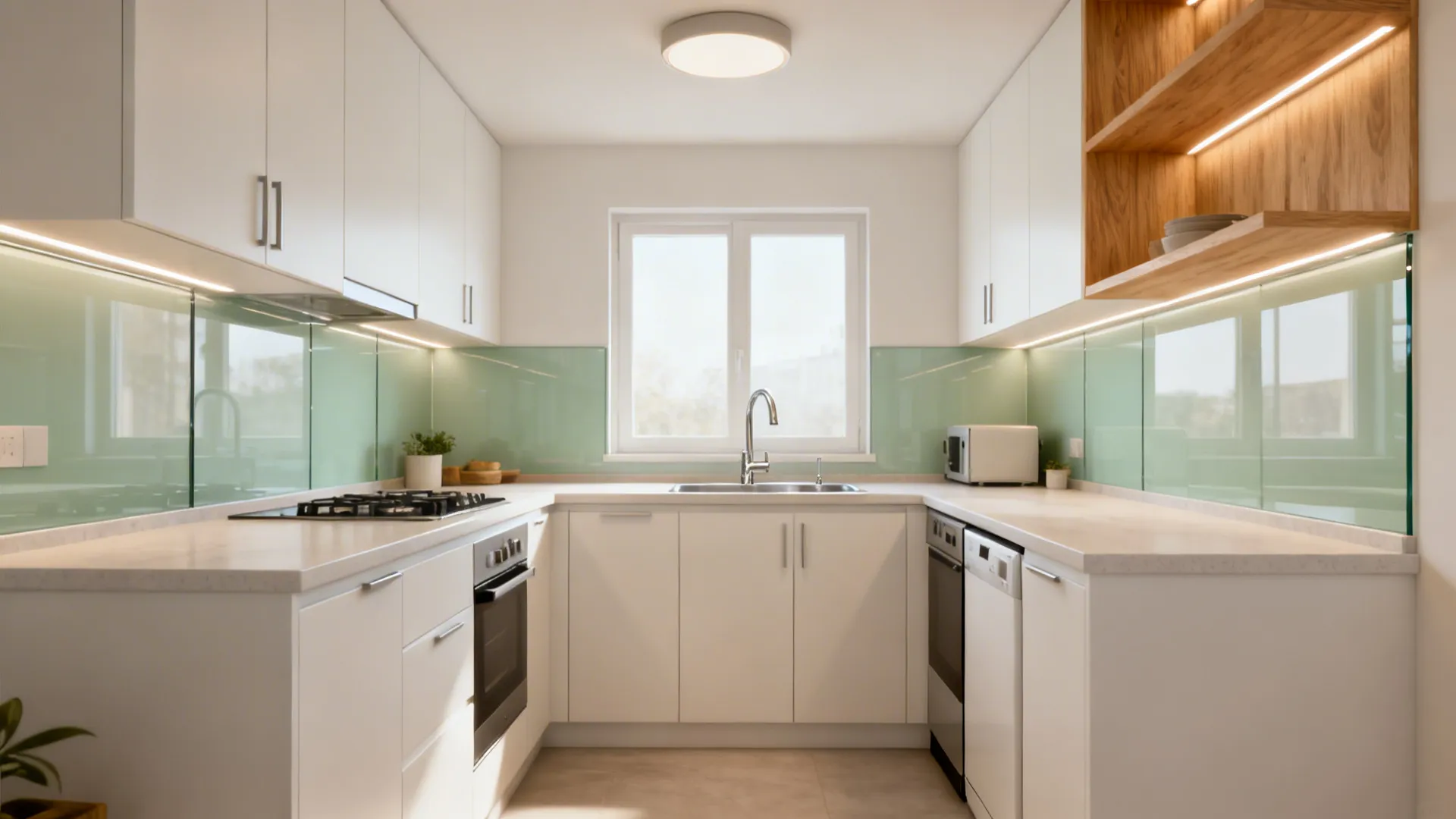 Small Kitchen Interior Design: 5 L-Shape Ideas