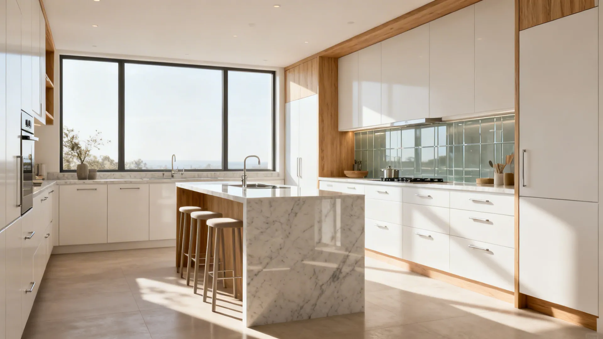 5 Small L-Shaped Kitchen Designs with Island Ideas