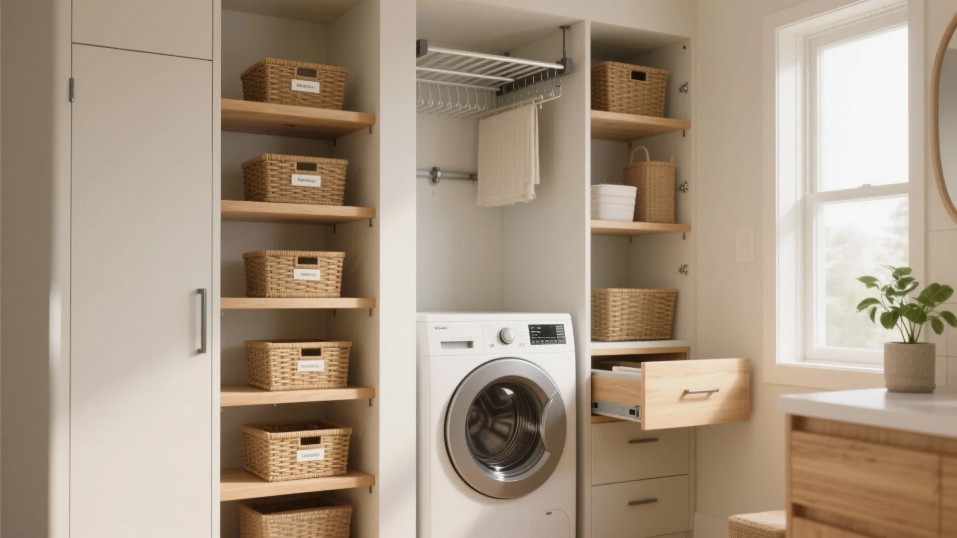 10 Smart Shelf Ideas for Small Laundry Room