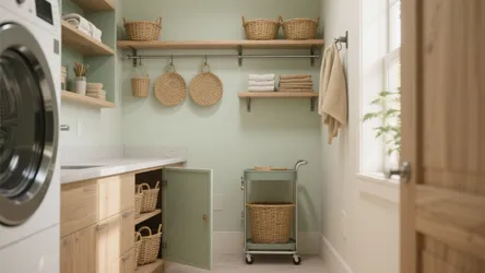 5 Laundry Room Basket Storage Ideas