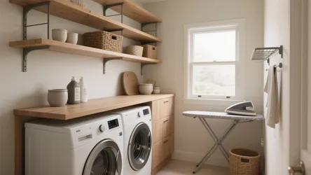 10 Small Laundry Room Shelf Ideas to Maximize Space