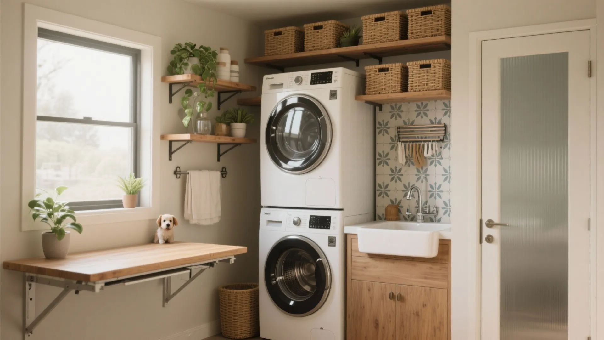 Decorate Laundry Room Ideas: 5 Small-Space Tips: Creative, practical laundry room decorating ideas I actually used in tight homes