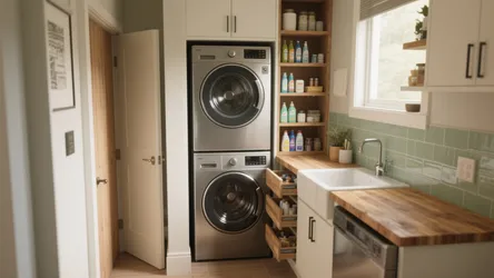 Small Laundry Room Renovation Ideas: 5 Smart Options