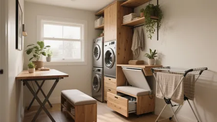 Small Laundry Ideas: 5 Space-Saving Solutions