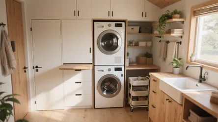 5 Laundry Room Storage Ideas for Small Spaces