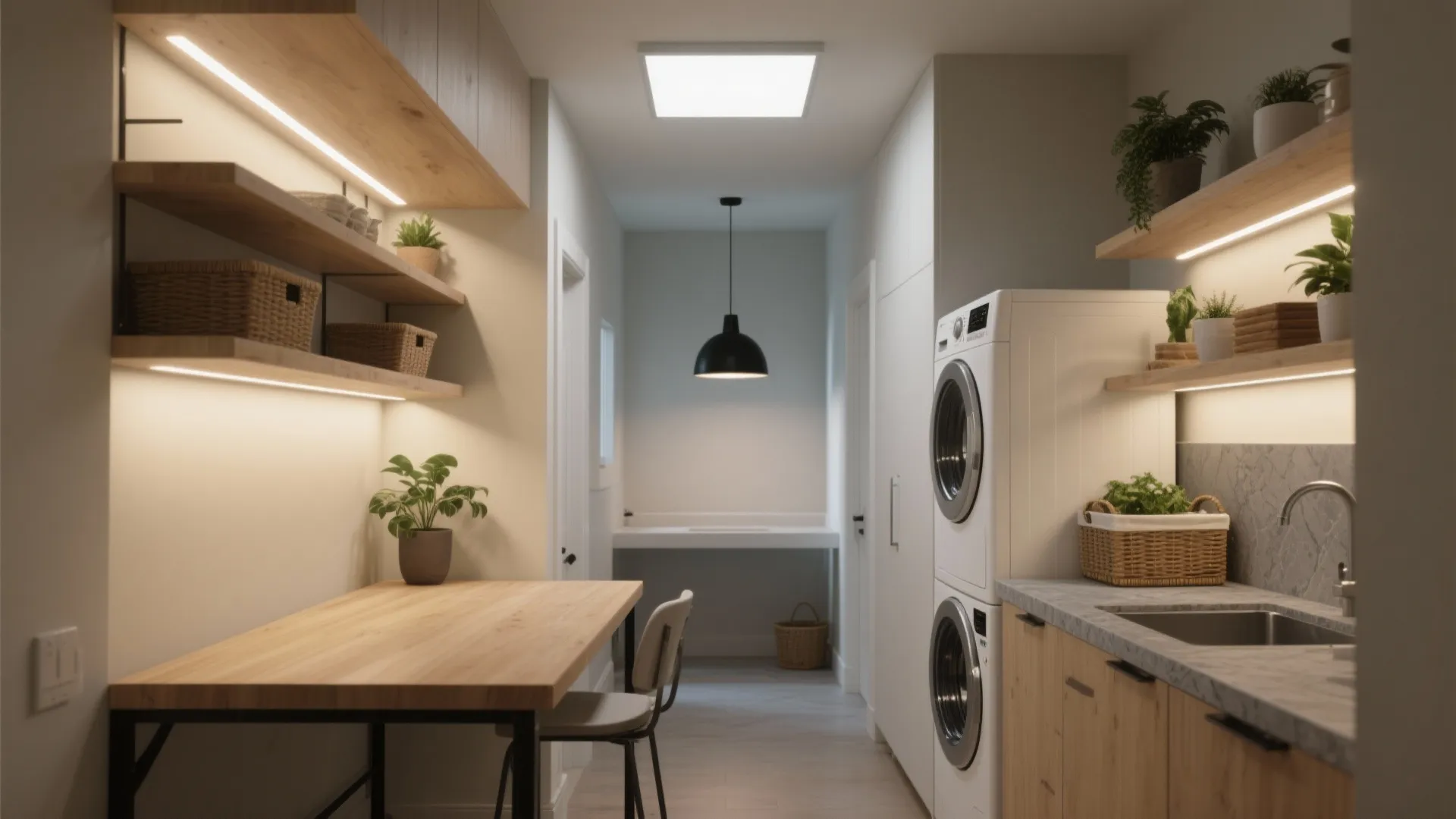 5 Bright Ideas for Laundry Room Lighting: Practical lighting fixtures and layout tips to transform small laundry rooms into efficient, well-lit spaces