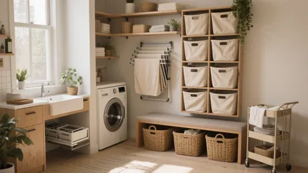 10 Laundry Containers Ideas to Organize Small Spaces
