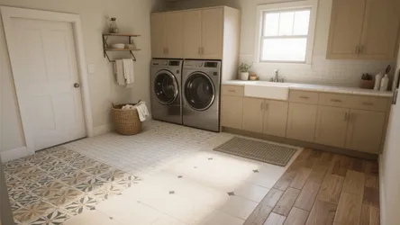 5 Laundry Room Tile Flooring Ideas