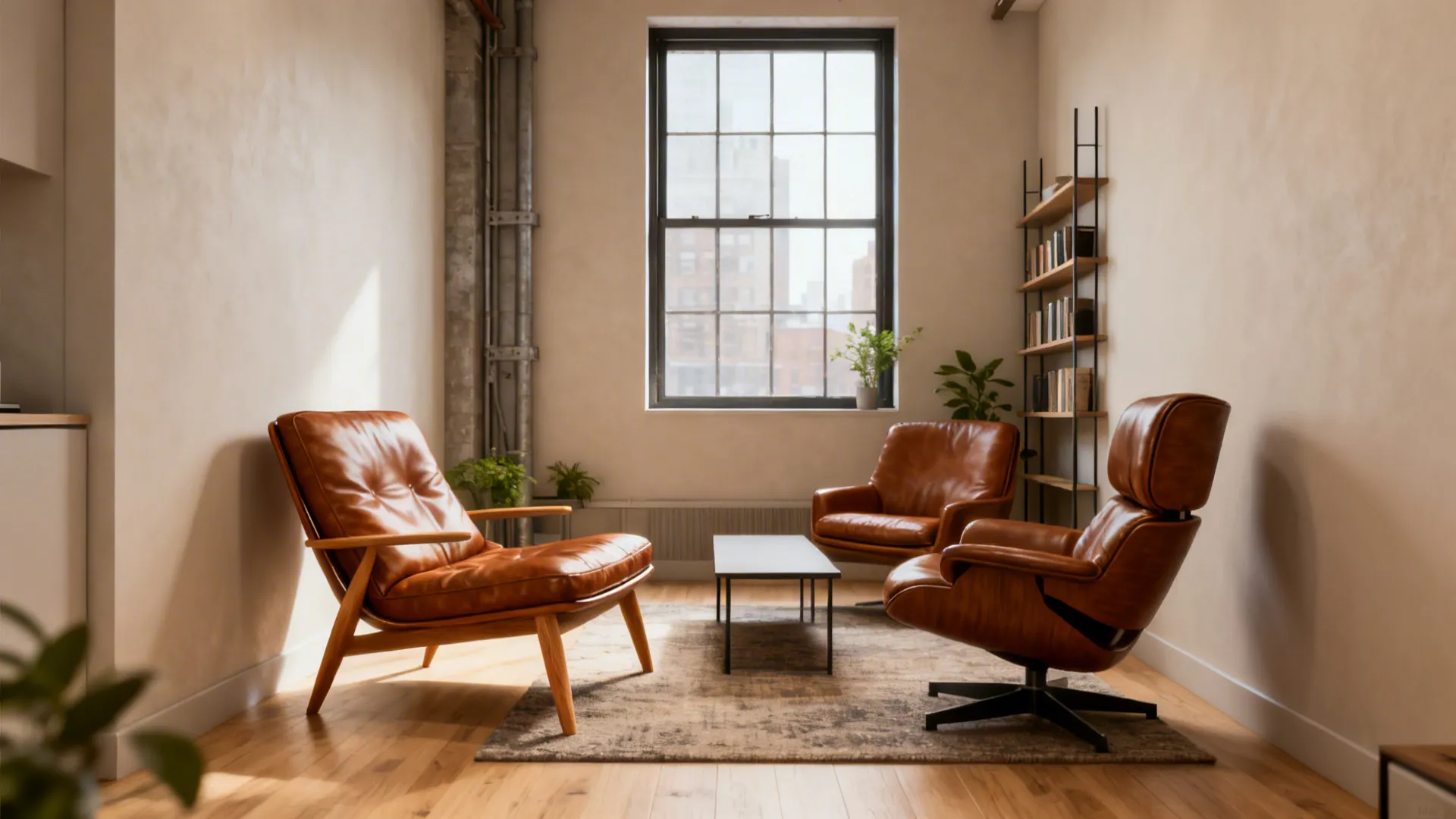 5 Modern Leather Chair Ideas for Small Living Rooms