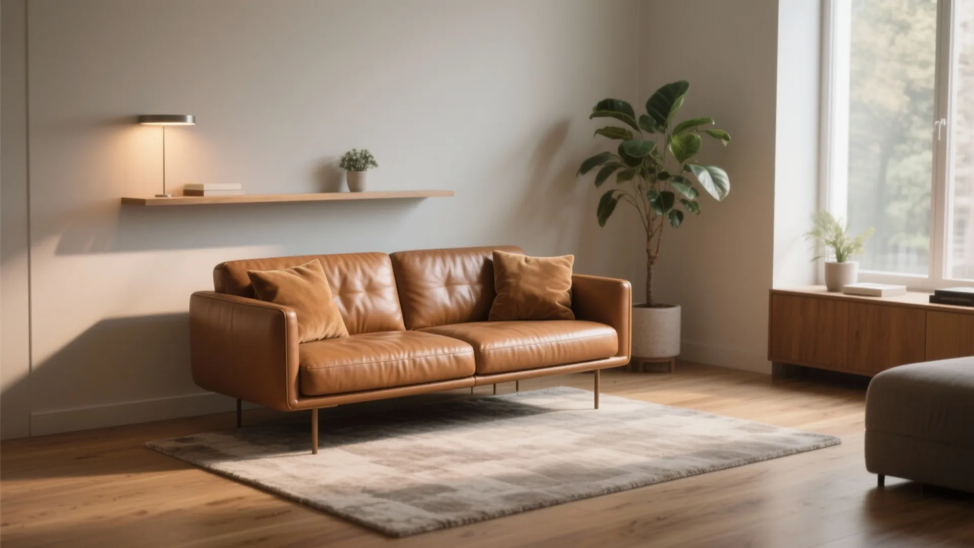 Small Leather Couch Ideas: 5 Living Room Solutions: Compact leather sofa styling and space-saving layouts from a senior designer