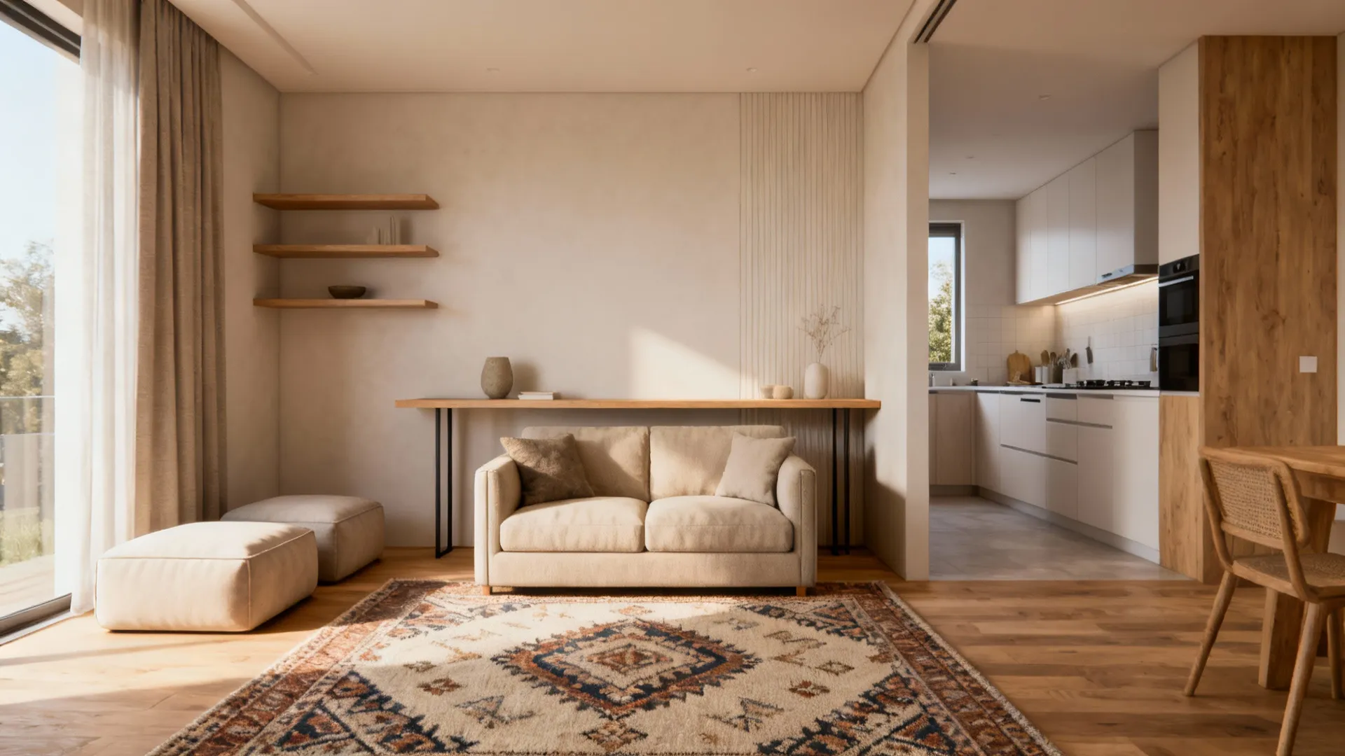 5 Small Living Room Ideas Without a Coffee Table