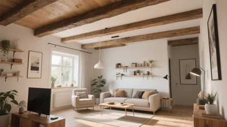 10 Brilliant Living Room Beam Ideas