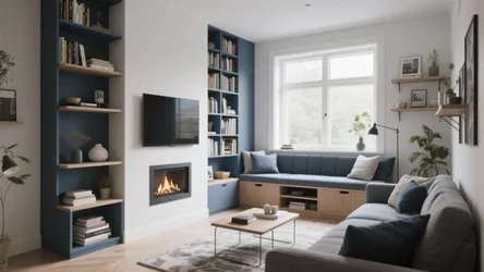 10 Living Room Built-In Ideas That Maximize Space