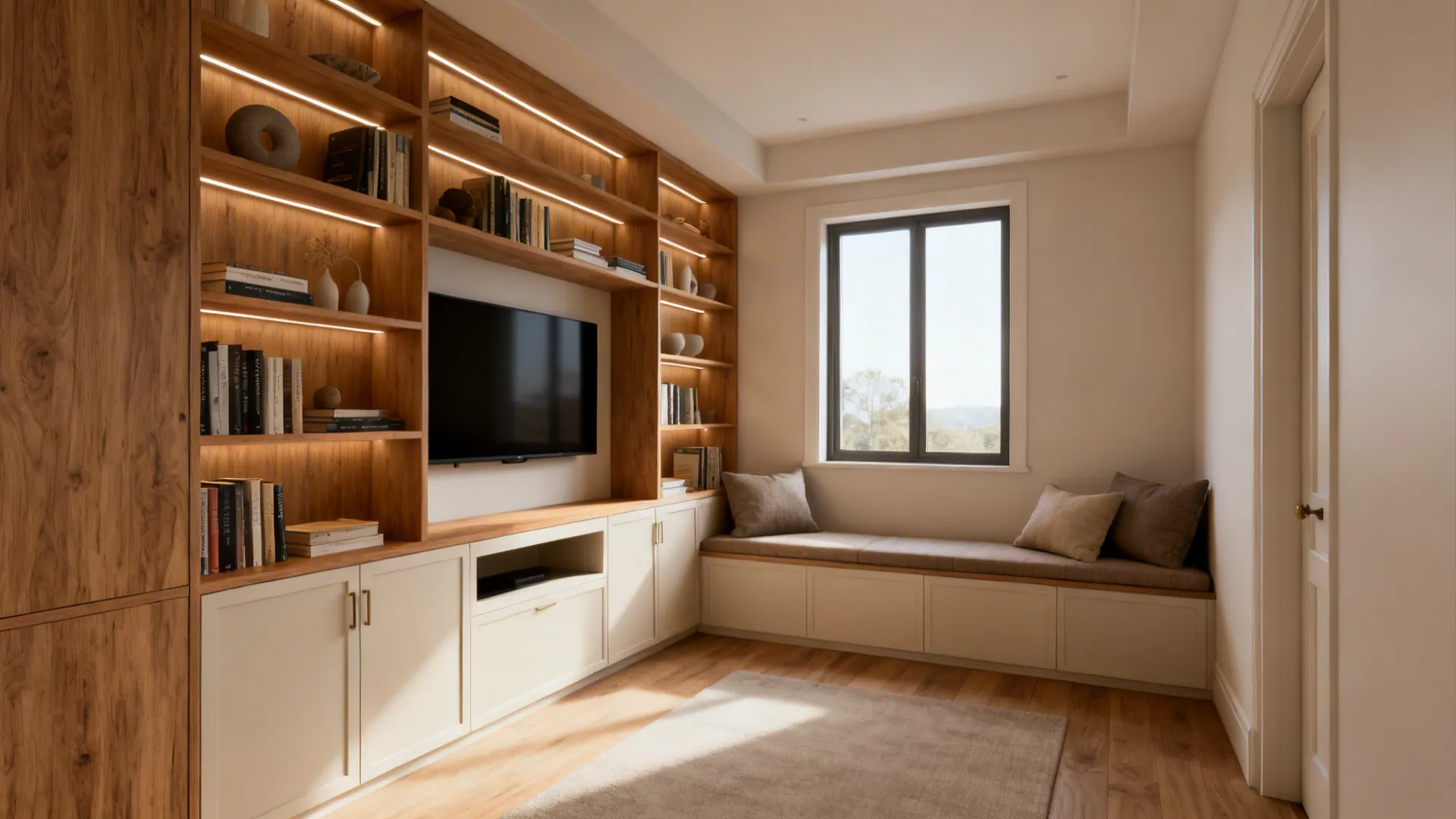 5 Built-in Shelf Ideas for Small Living Rooms