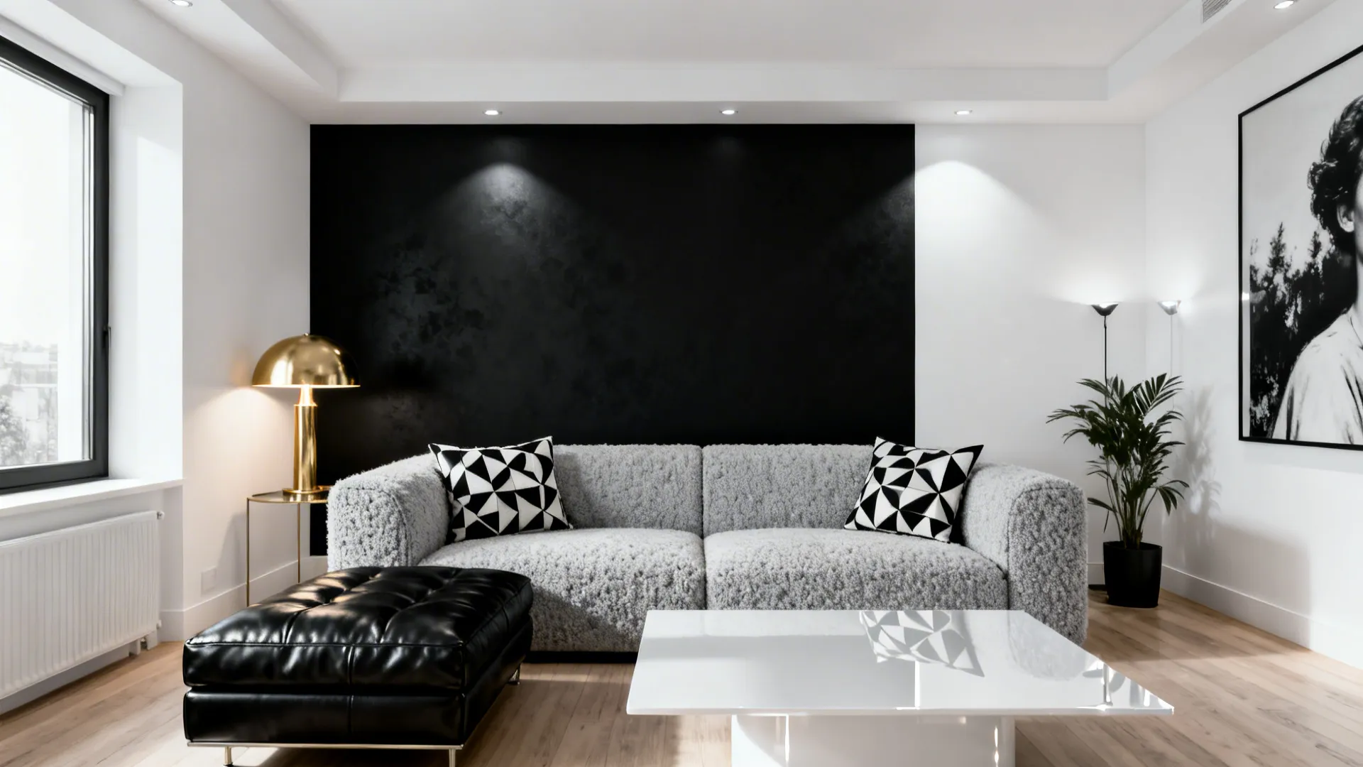 Black & White Living Room Ideas — 5 Inspirations