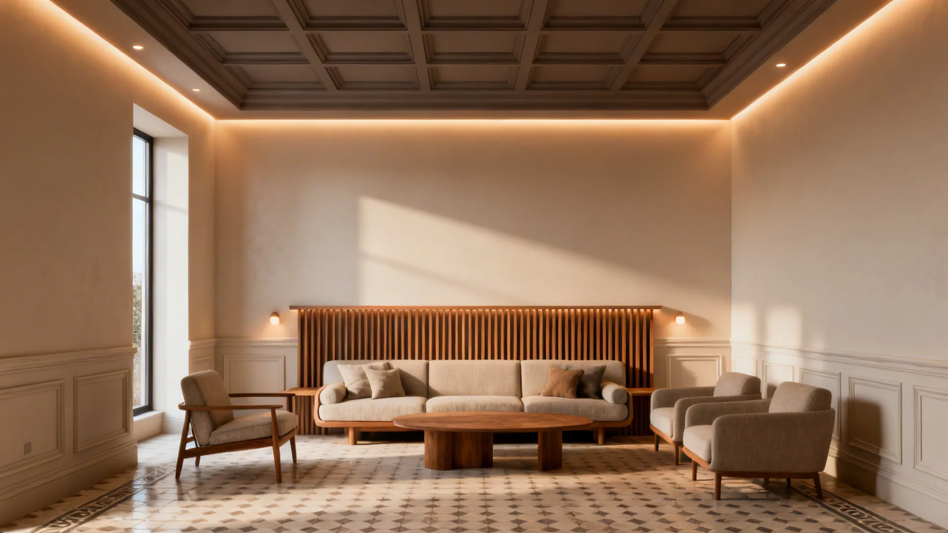 Small Living Room Ceiling Ideas to Fix a Low, Flat Ceiling