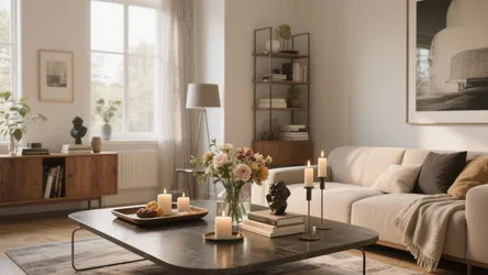 5 Living Room Center Table Decoration Ideas