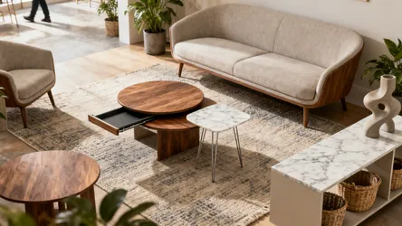 5 Contemporary Coffee Table Ideas for Small Living Rooms
