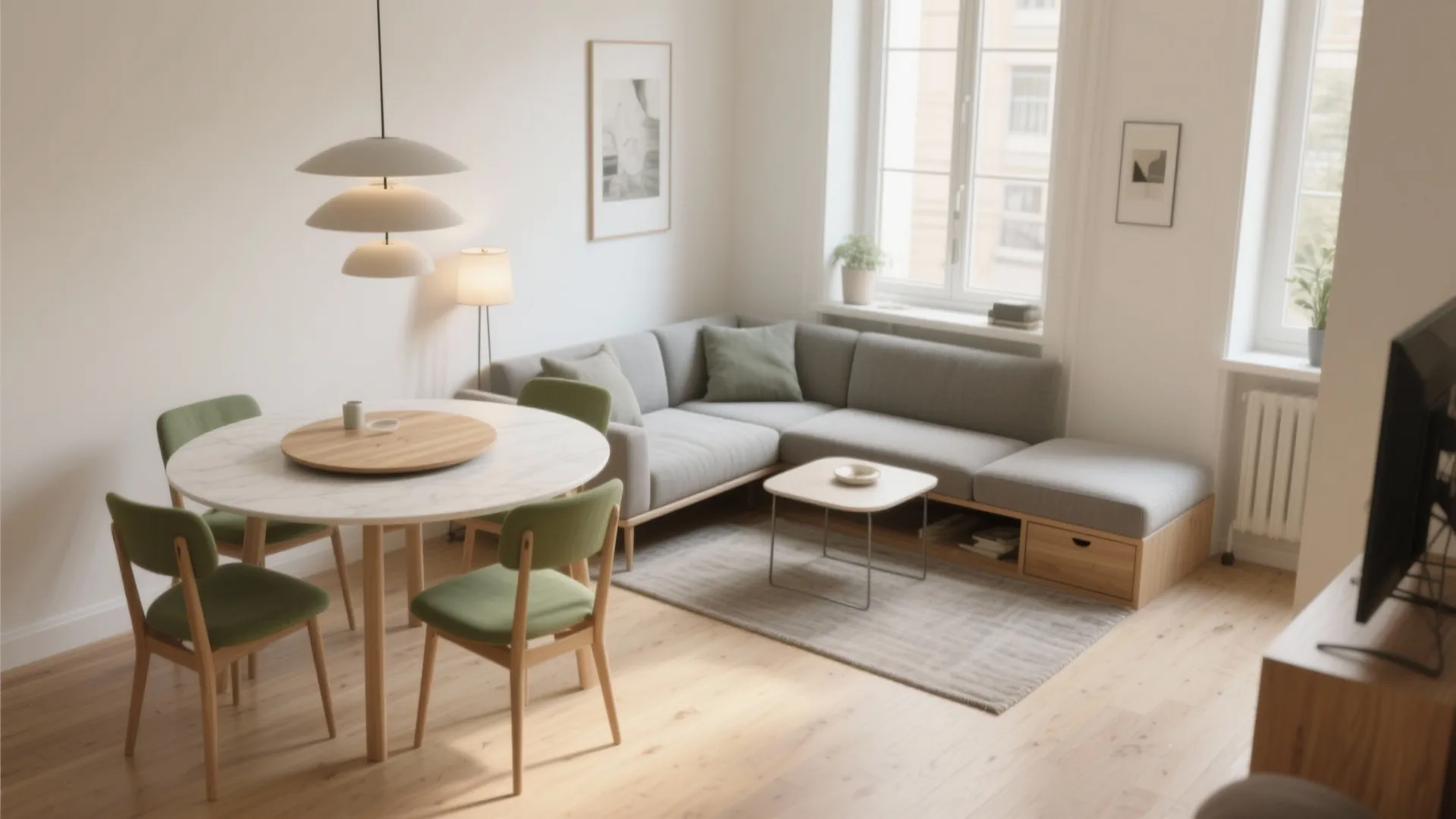 Very Small Living & Dining Room Ideas — 5 Tips: Smart, stylish solutions I use to make tiny living-dining combos feel roomy and functional