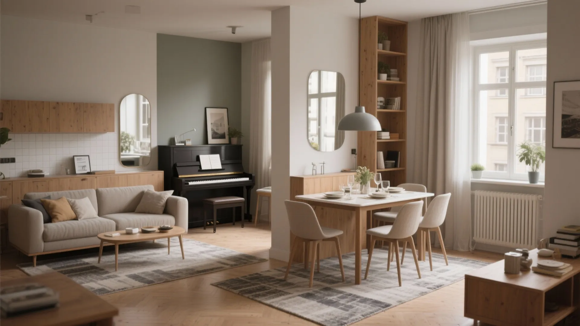 Small Living and Dining Room Ideas — 5 Smart Tips