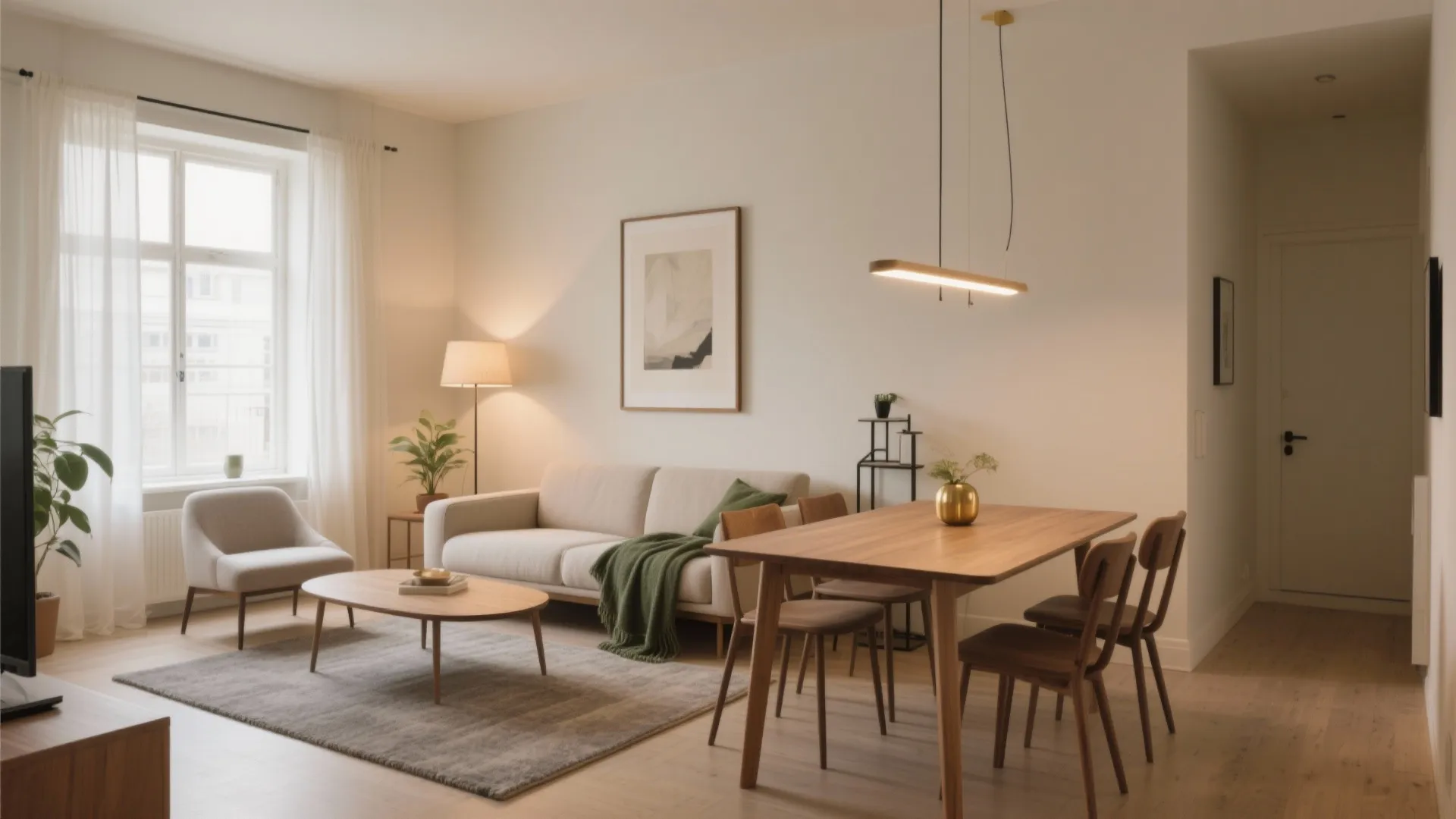 Small Space Living Room Dining Room Combo: Design Solutions: 1 Minute to Master Multi-Functional Living-Dining Spaces Fast